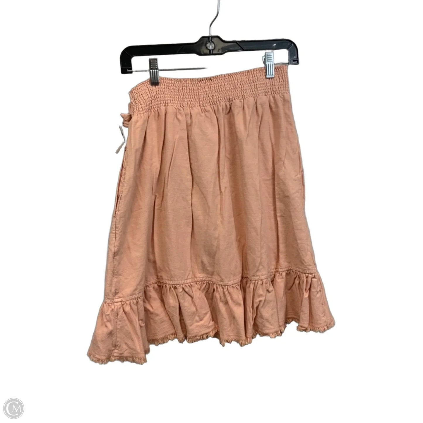 Skirt Mini & Short By Pilcro In Orange, Size: M