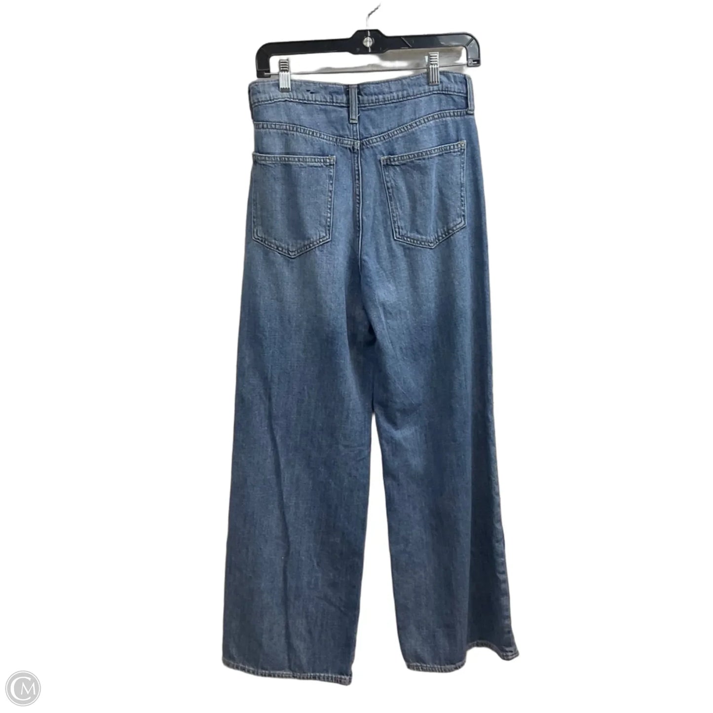 Jeans Wide Leg By Gap In Blue Denim, Size: 6