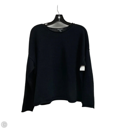 Sweater By Eileen Fisher In Black, Size: S