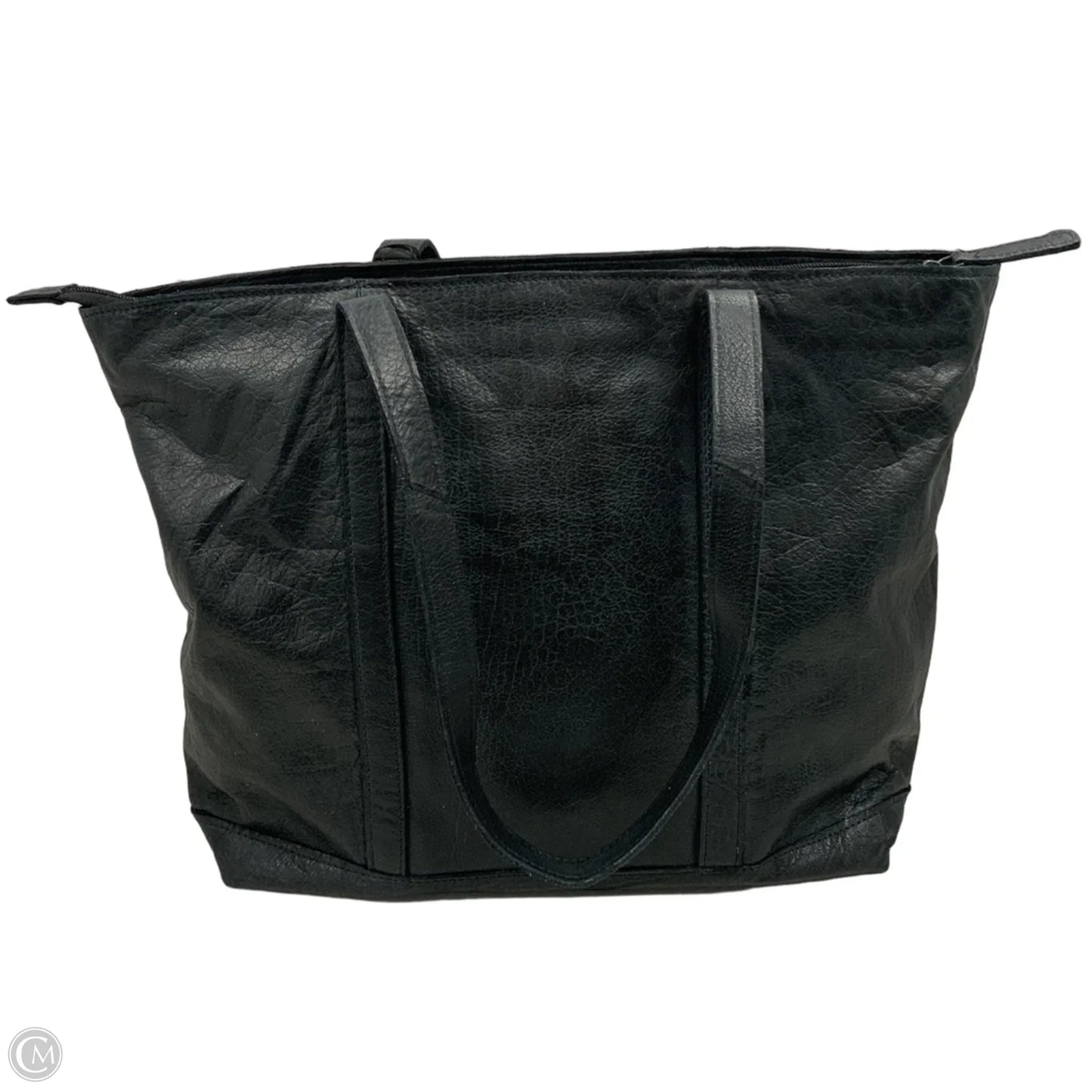 Handbag Leather By Latico, Size: Large
