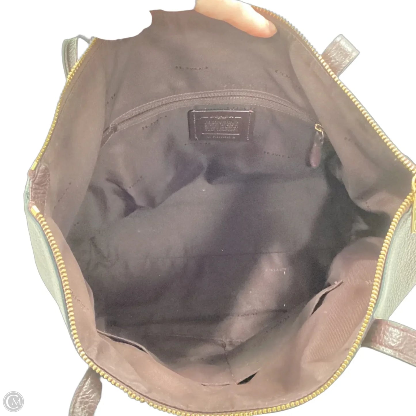 Handbag Designer By Coach, Size: Large