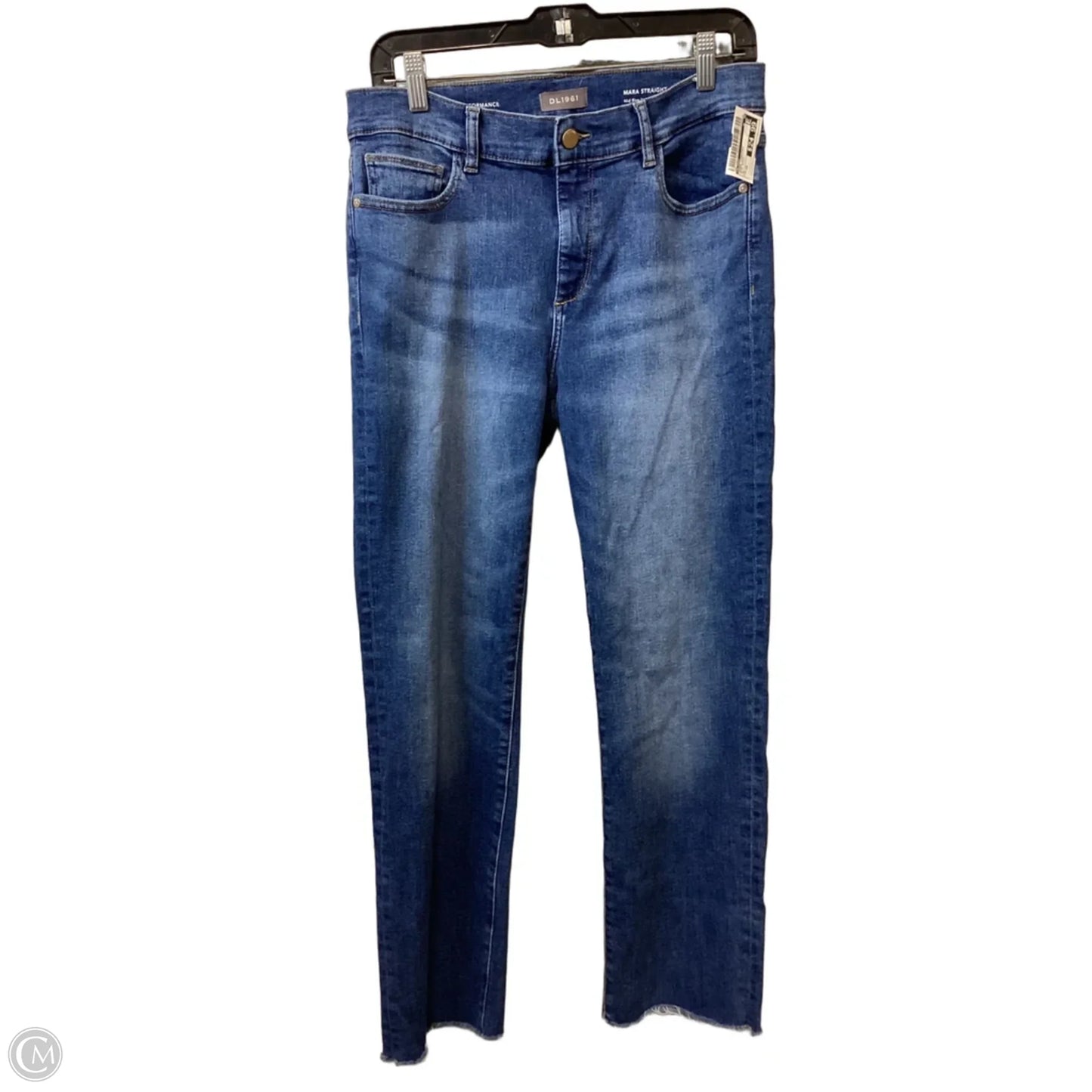 Jeans Straight By Dl1961 In Blue Denim, Size: 10