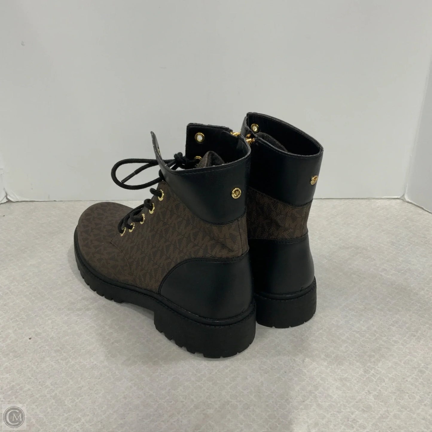 Boots Ankle Flats By Michael By Michael Kors In Brown, Size: 9.5