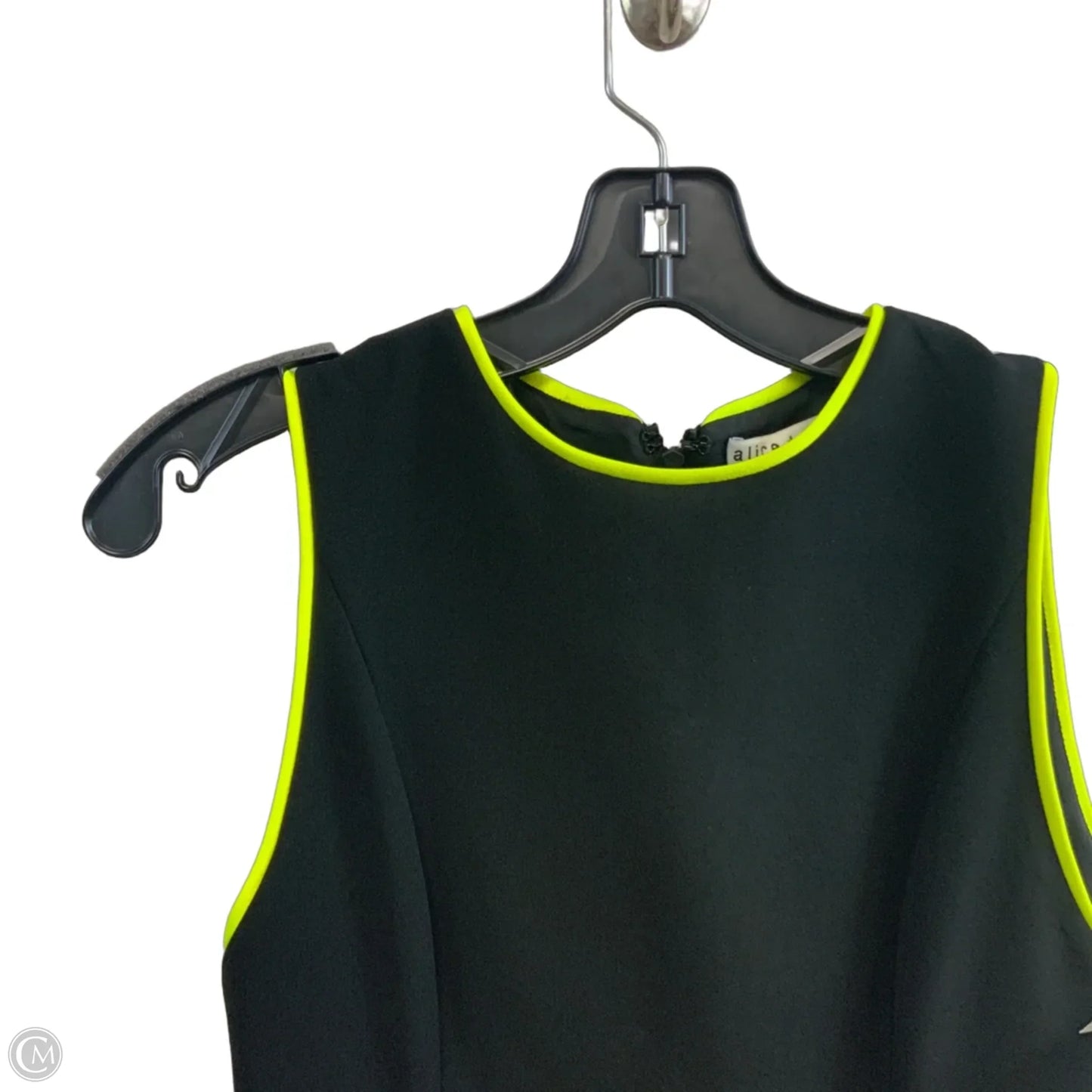 Dress Designer By Alice + Olivia In Black, Size: Xs