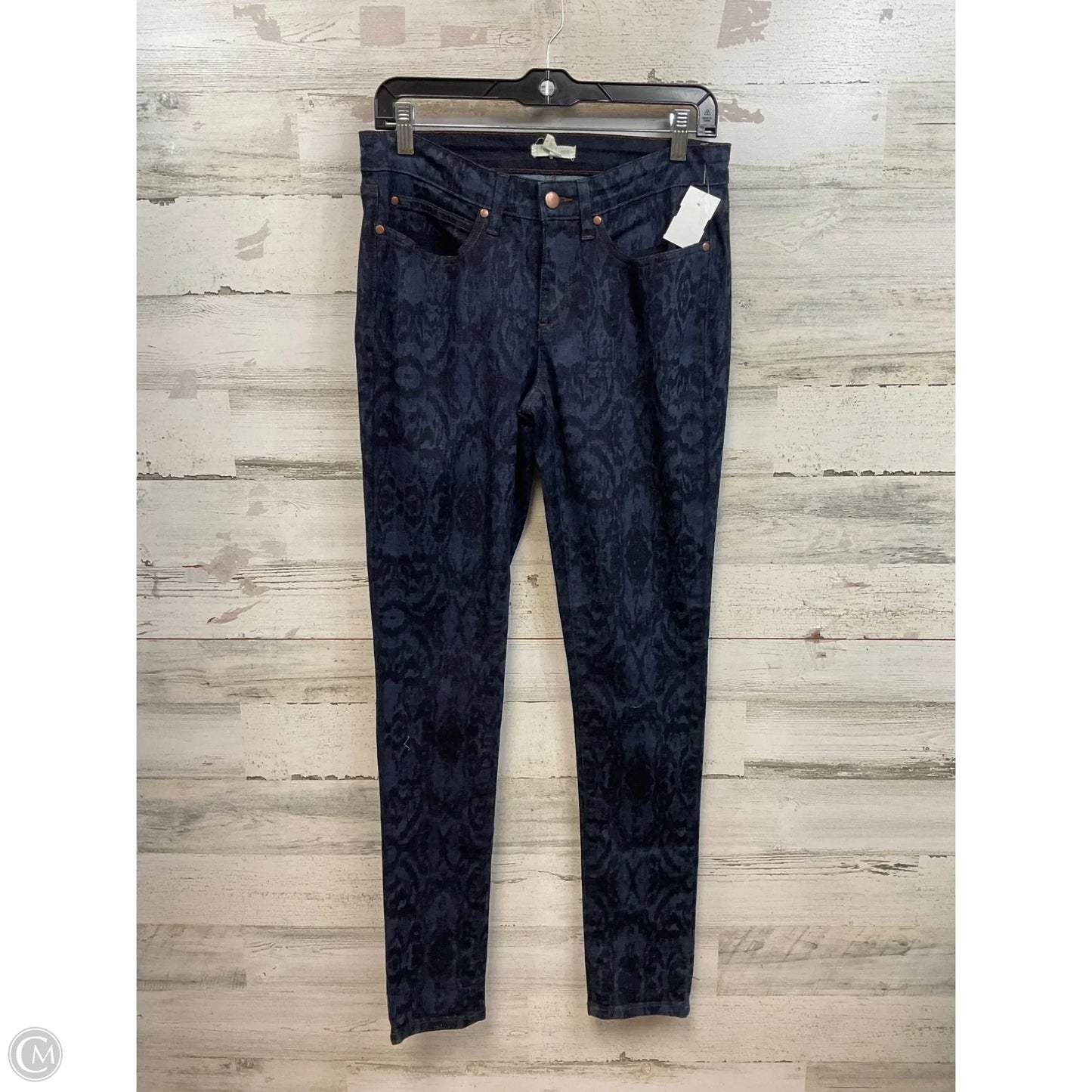 Jeans Skinny By Eileen Fisher In Blue Denim, Size: 6