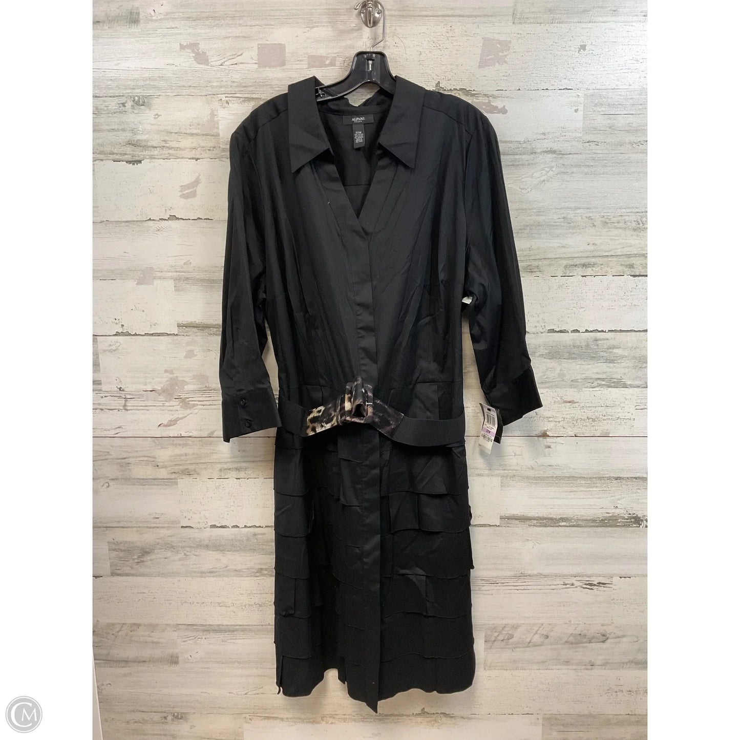 Dress Casual Midi By Alfani In Black, Size: 3x - 22W