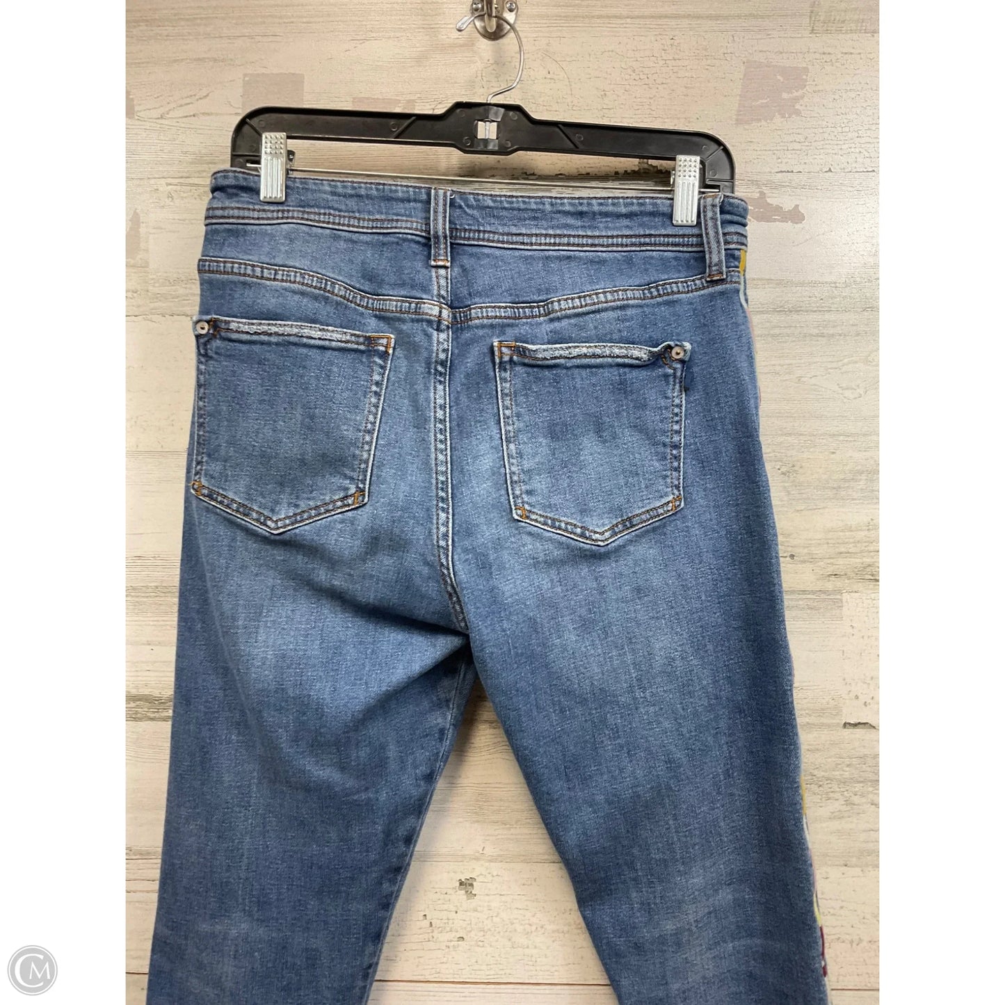 Jeans Boyfriend By Pilcro In Blue Denim, Size: 30