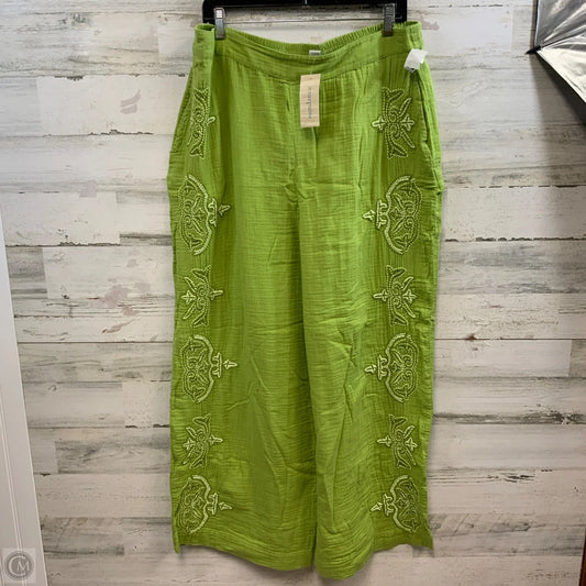 Pants Linen By Sundance In Green, Size: 16