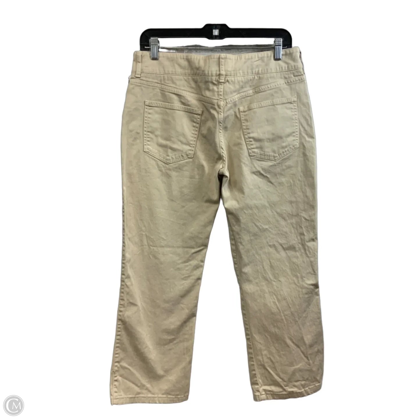 Pants Luxury Designer By Burberry In Tan, Size: 10