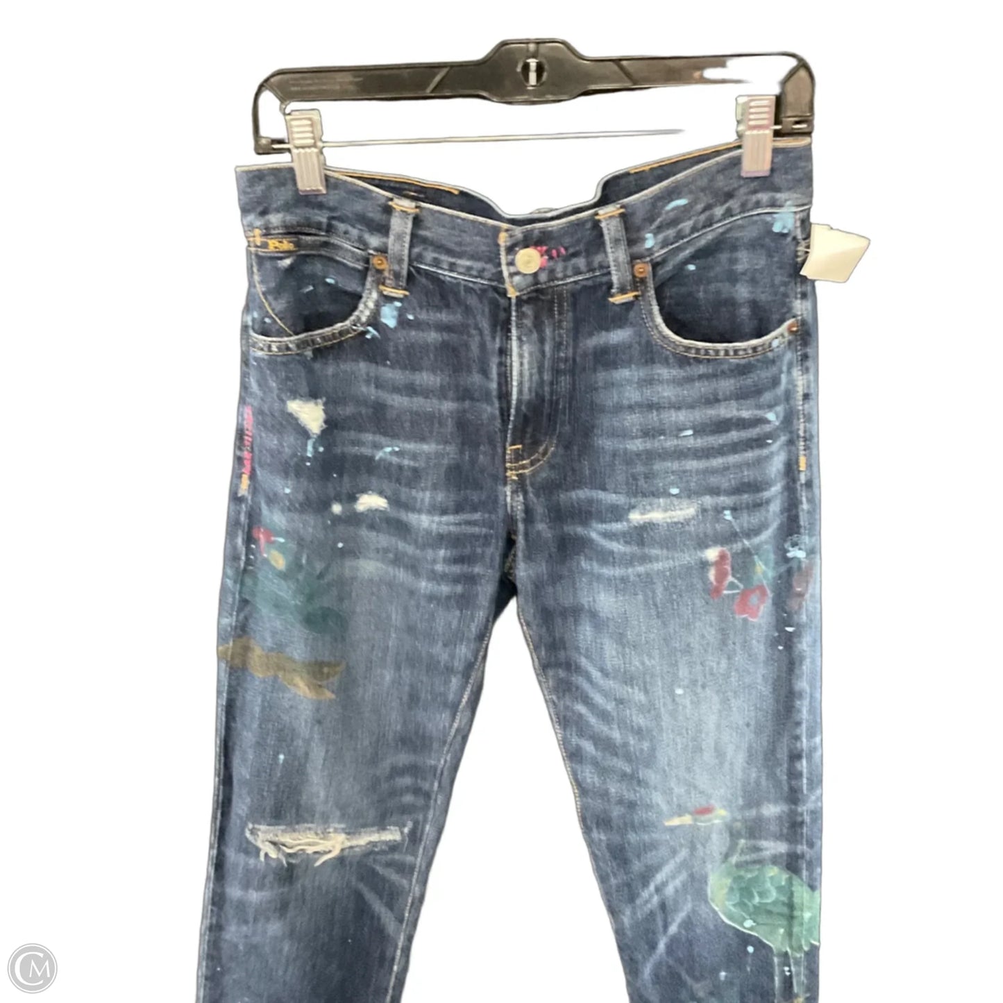 Jeans Boyfriend By Polo Ralph Lauren In Blue Denim, Size: 4