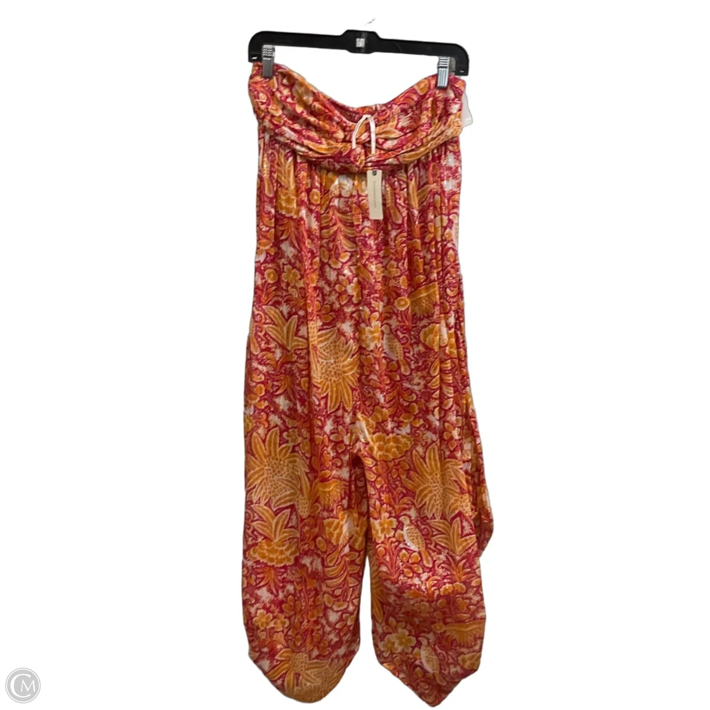 Jumpsuit By Anthropologie In Red & Yellow, Size: Xs