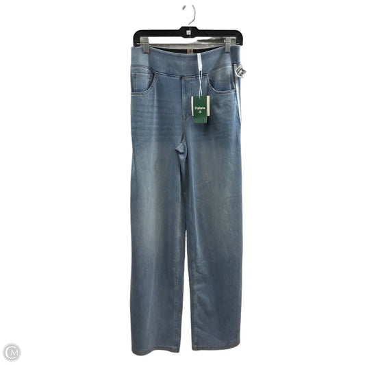 Jeans Wide Leg By Halara In Blue Denim, Size: M