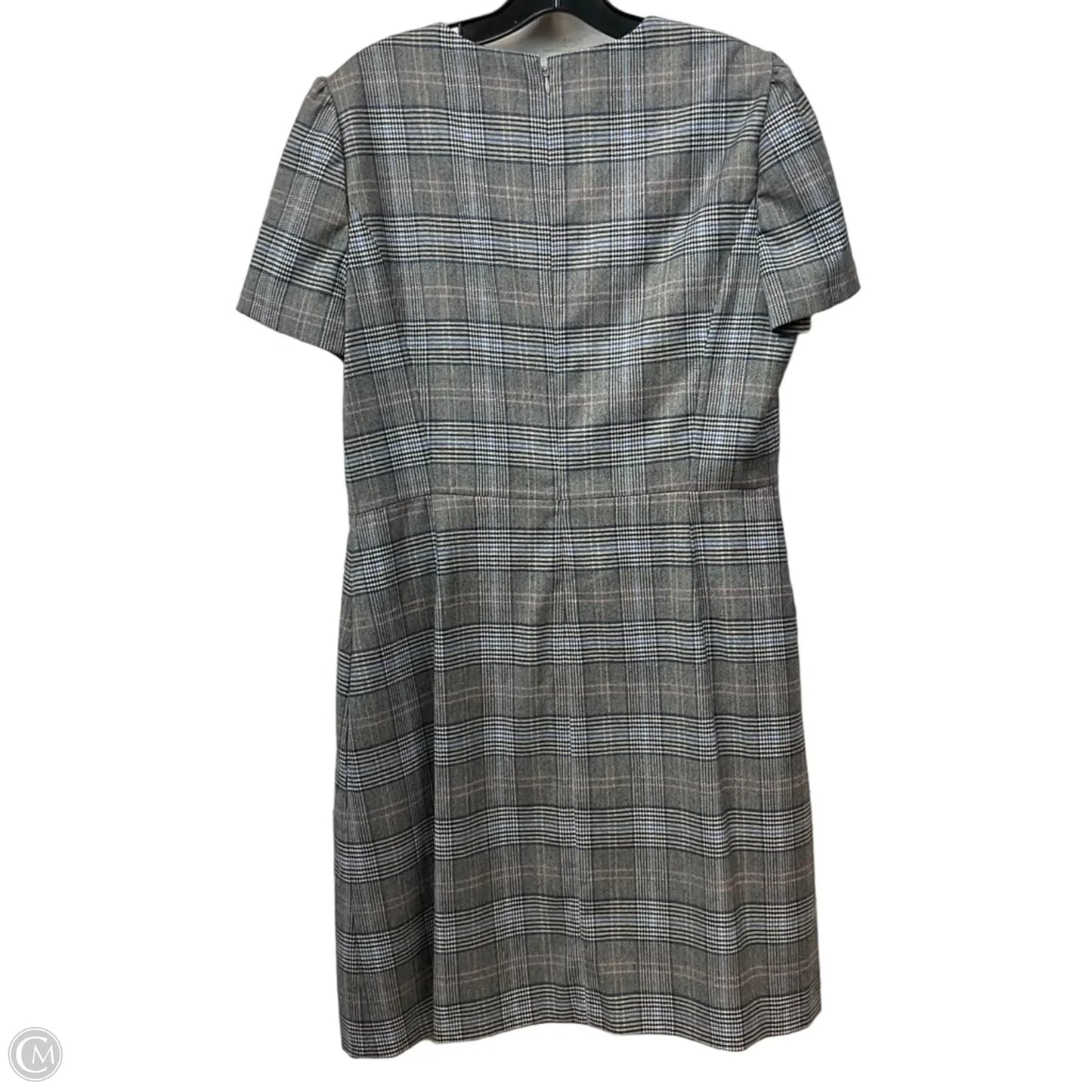 Dress Work By Brooks Brothers In Plaid Pattern, Size: 14