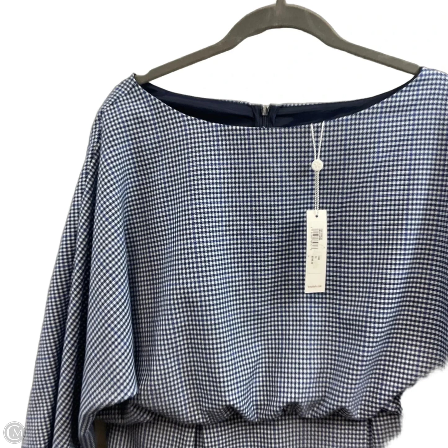 Dress Work By Trina Turk In Blue & White, Size: L