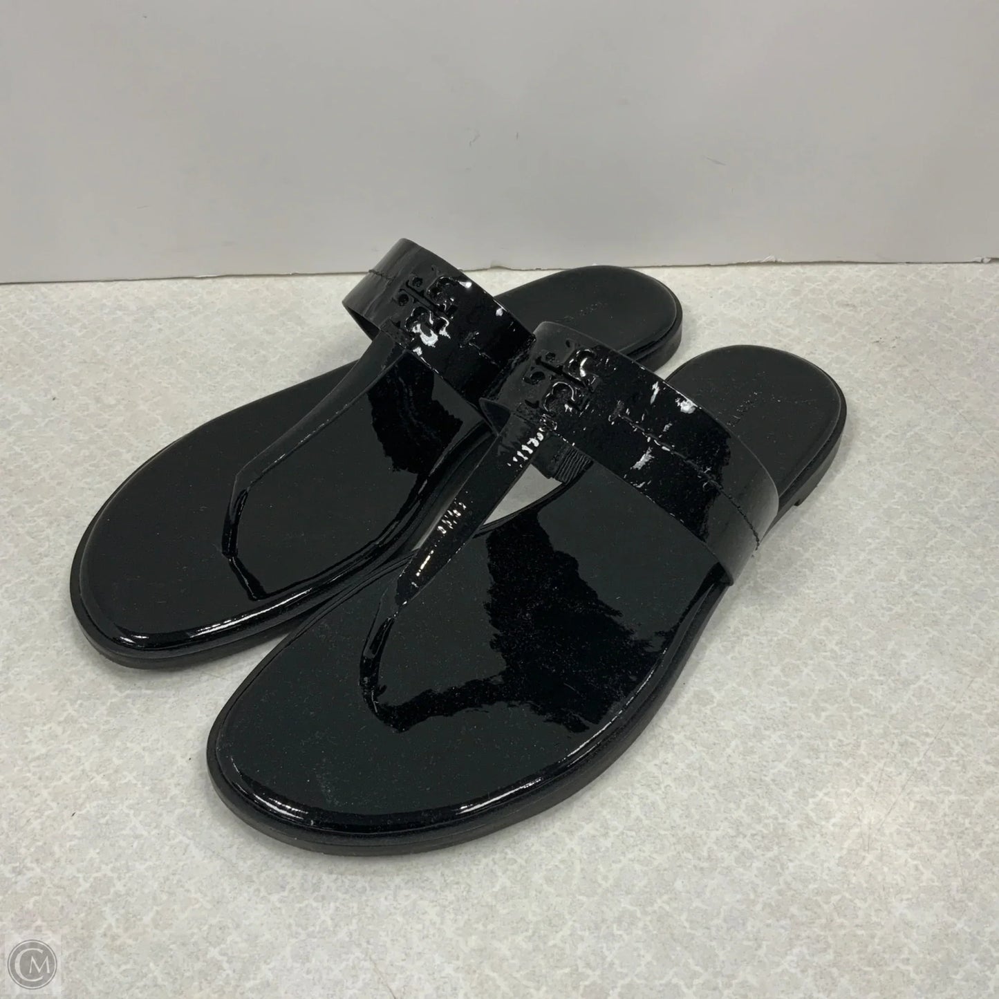 Sandals Designer By Tory Burch In Black, Size: 10.5