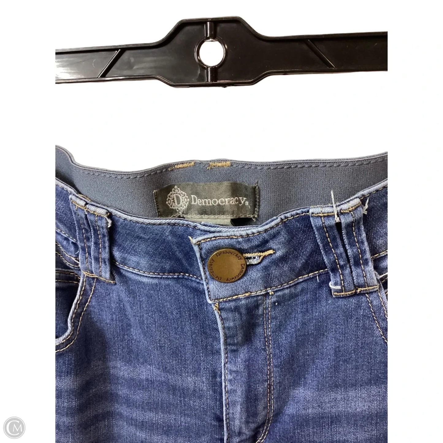 Jeans Straight By Democracy In Blue Denim, Size: 10
