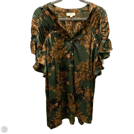 Dress Casual Short By Entro In Green, Size: L