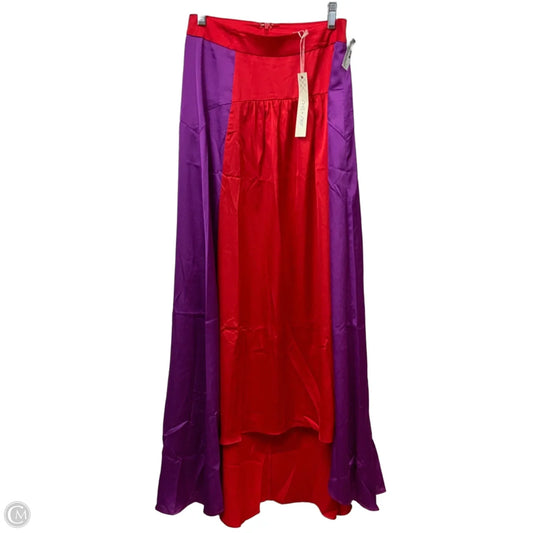 Skirt Maxi By She + Sky In Red, Size: S