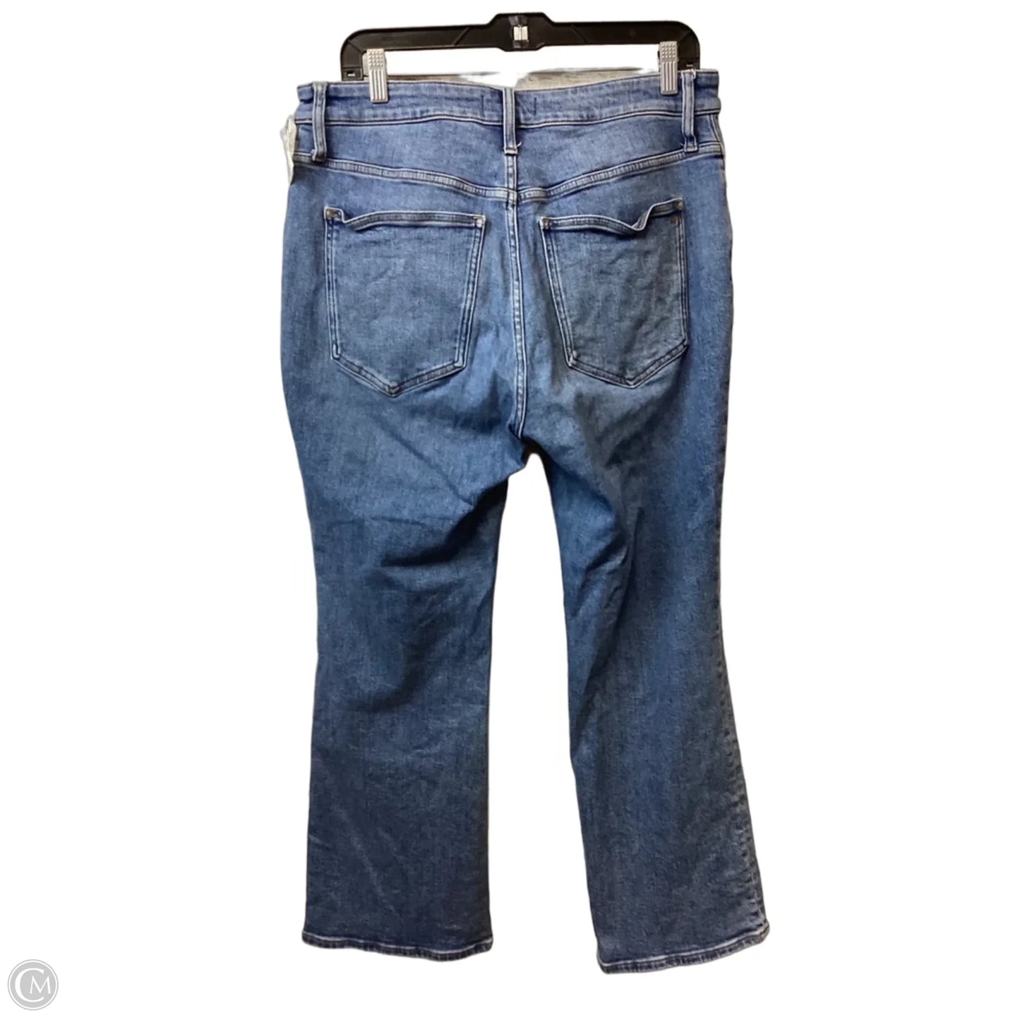 Jeans Flared By Madewell In Blue Denim, Size: 12