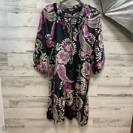 Dress Casual Maxi By Johnny Was In Black, Size: M
