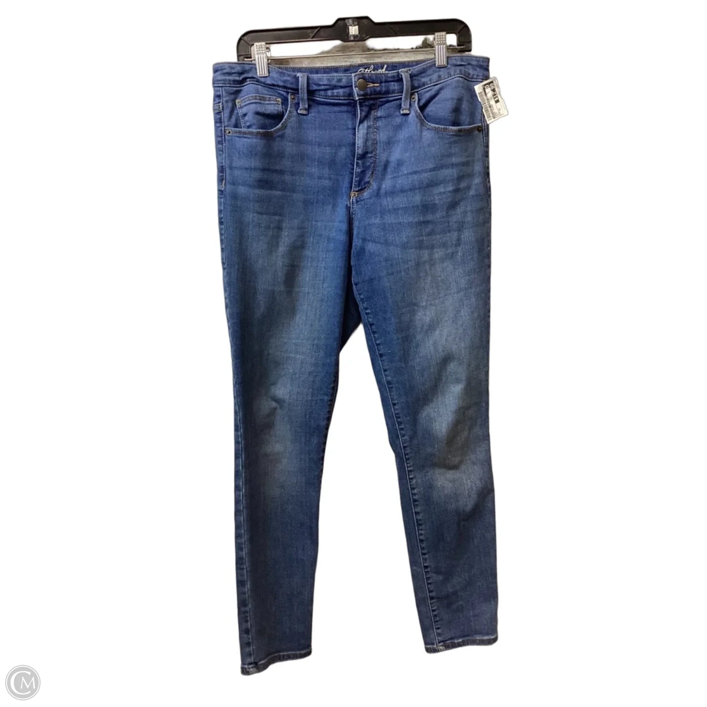 Jeans Skinny By Universal Thread In Blue, Size: 12