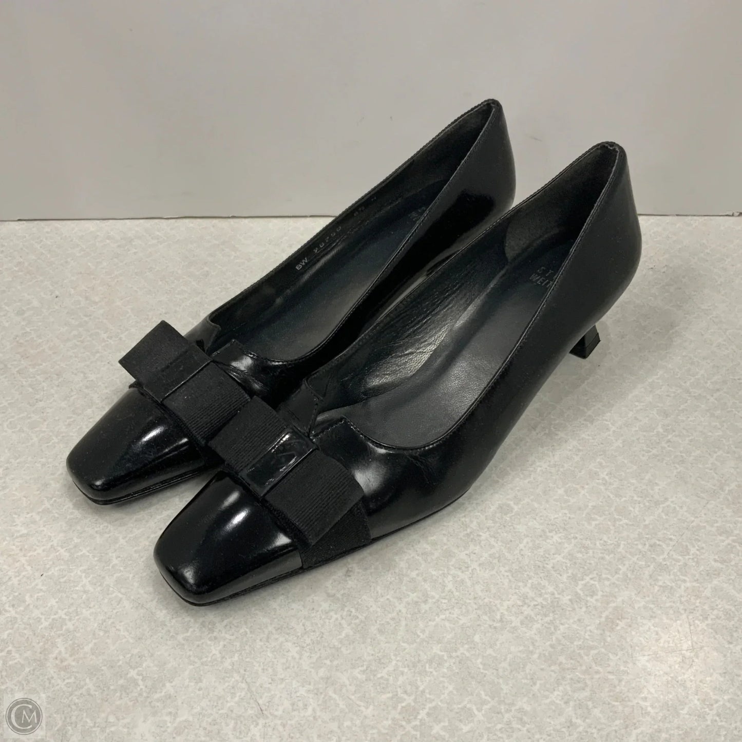 Shoes Designer By Stuart Weitzman In Black, Size: 8.5