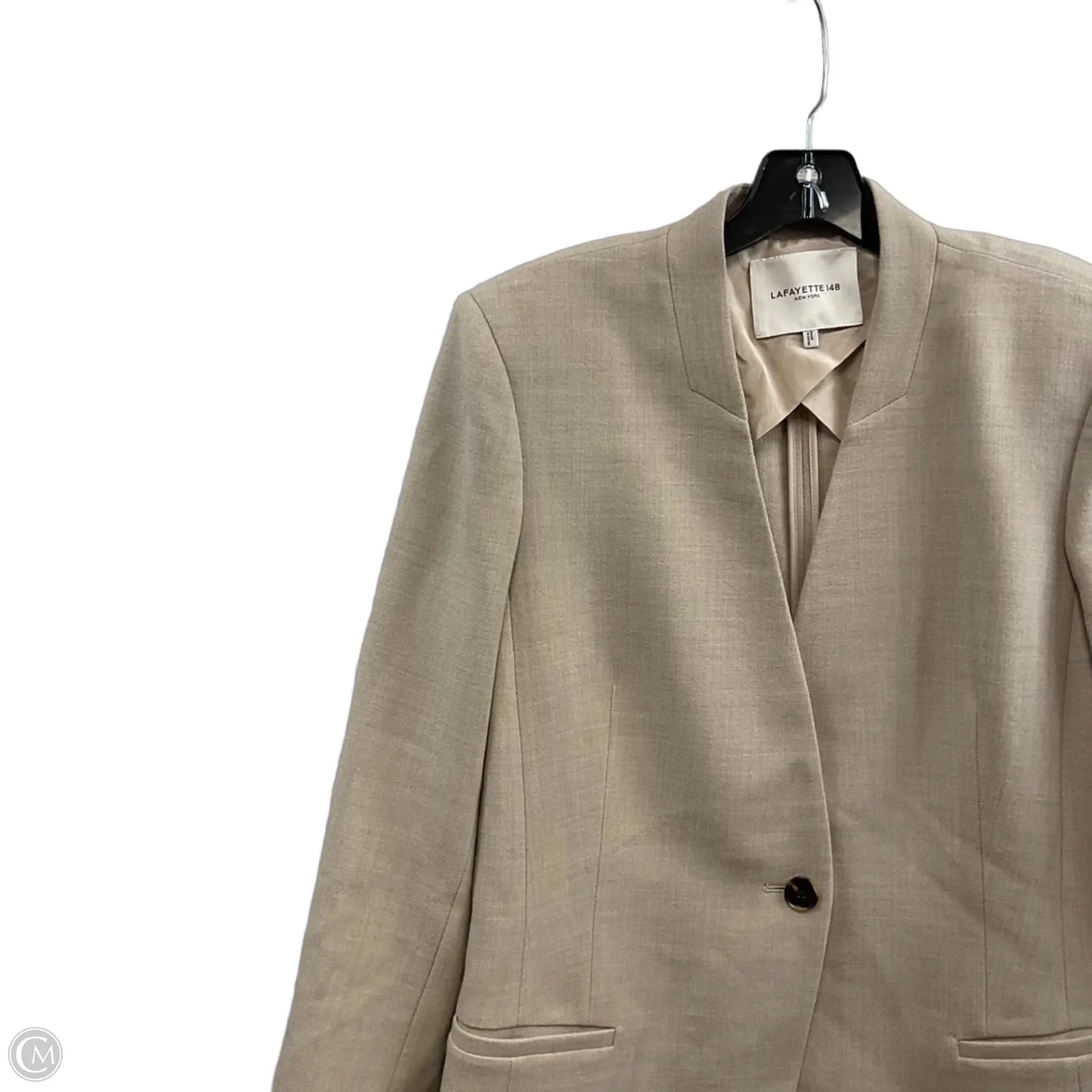 Pants Suit 2pc By LAFAYETTE 148 In Tan, Size: 12