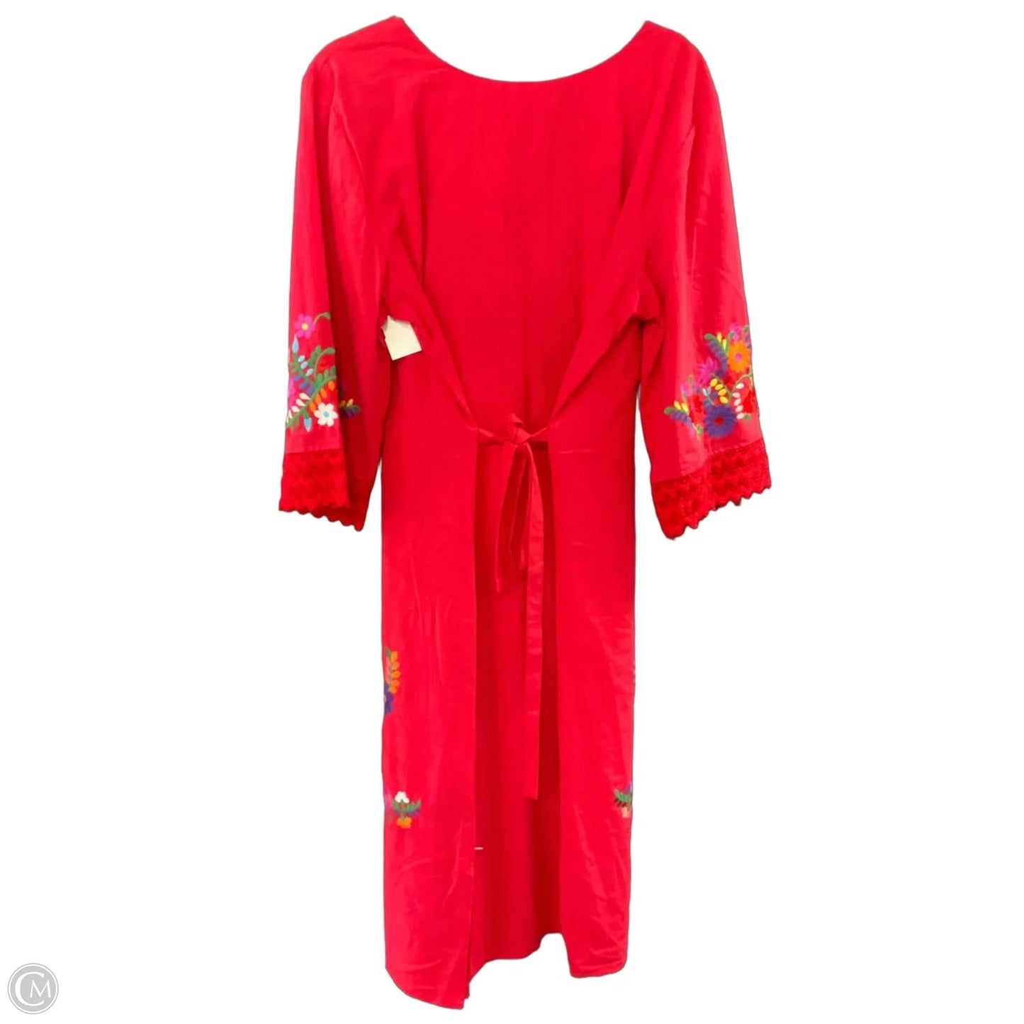 Dress Casual Midi By Yzxdorwj In Red, Size: Xl