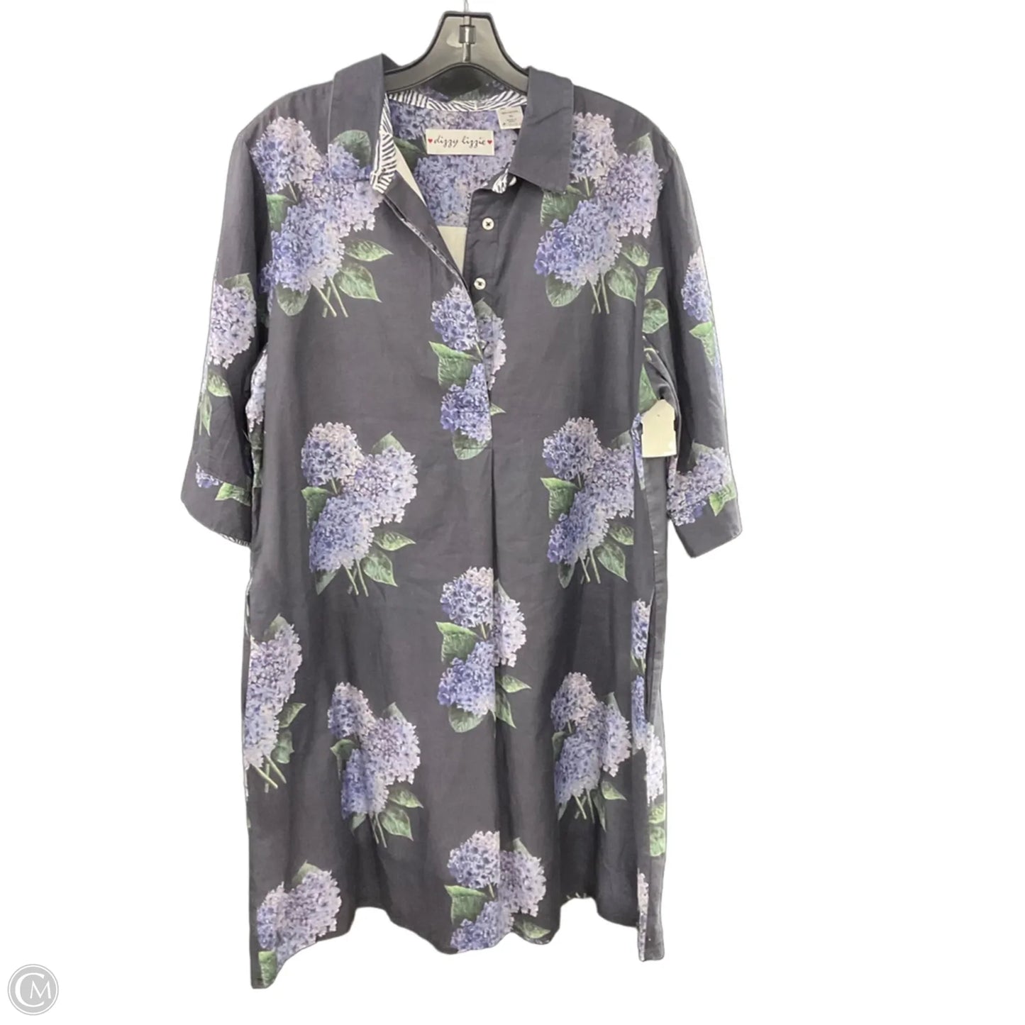 Dress Casual Midi By DIZZY IZZIE In Blue, Size: Xl