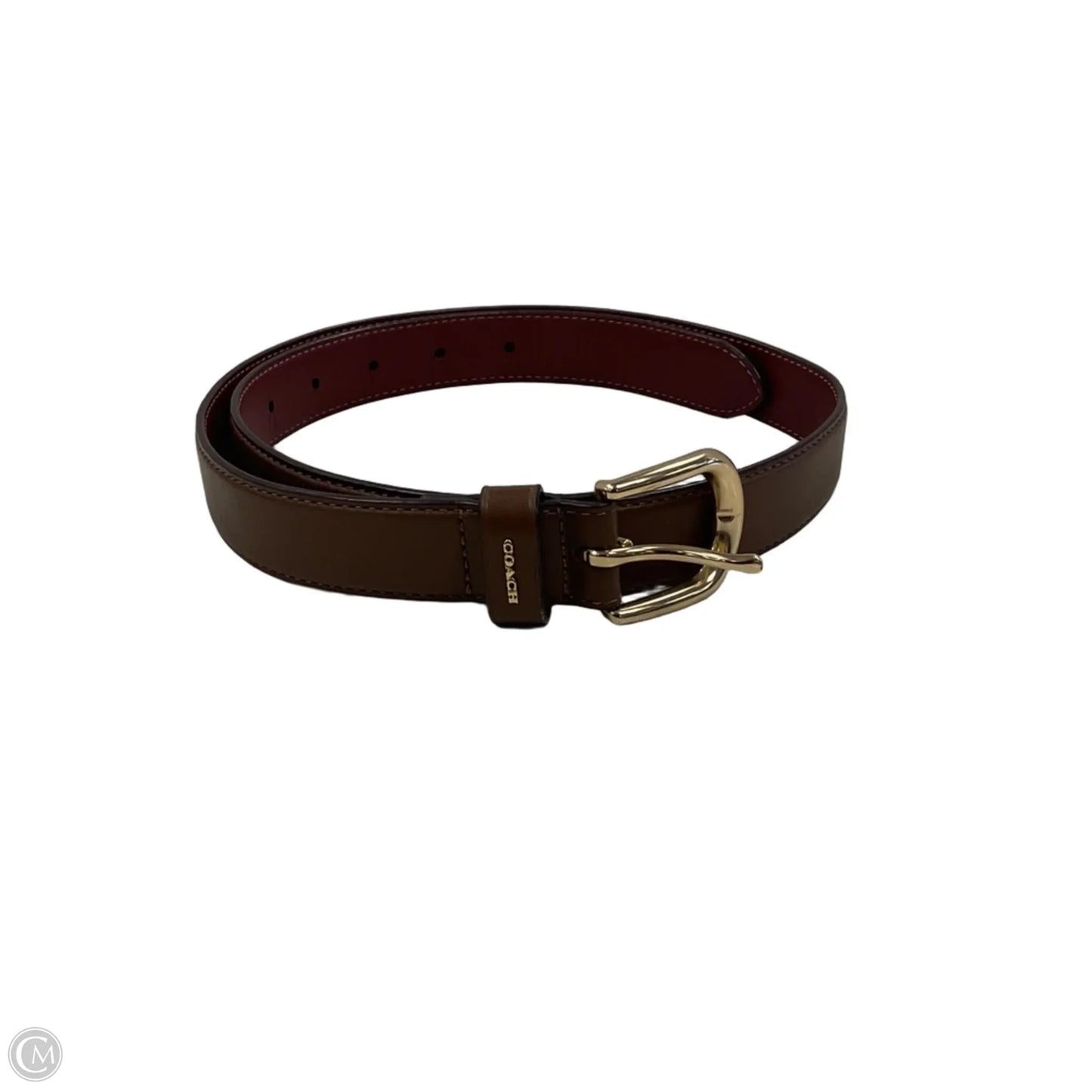 Belt Designer By Coach, Size: Large