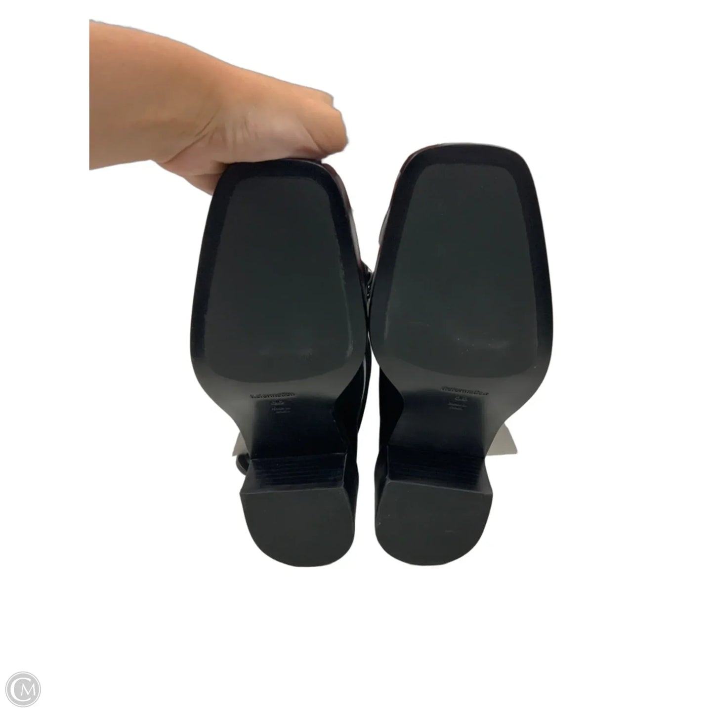 Boots Mid-calf Heels By Reformation In Black, Size: 8.5
