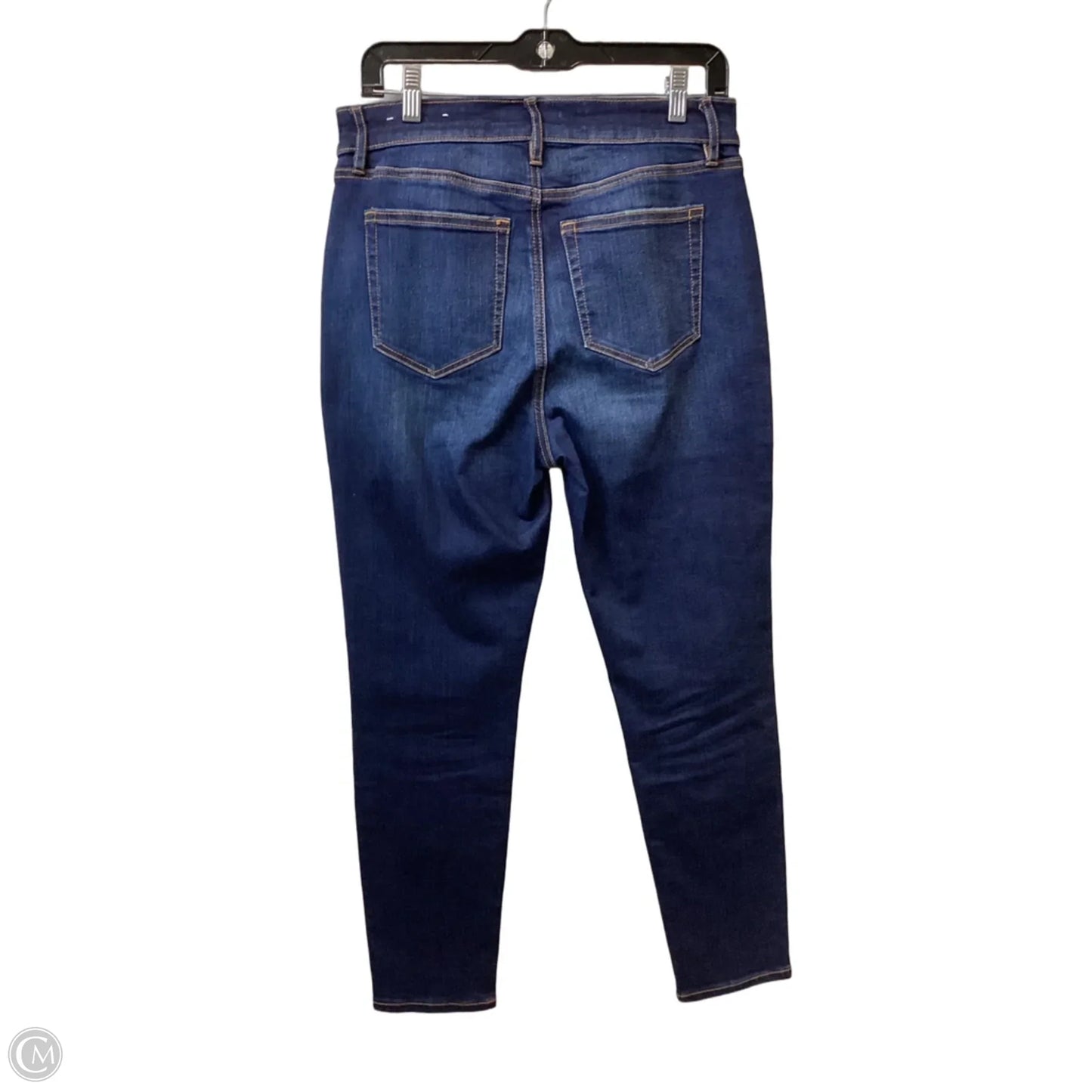 Jeans Skinny By Loft In Blue Denim, Size: 10