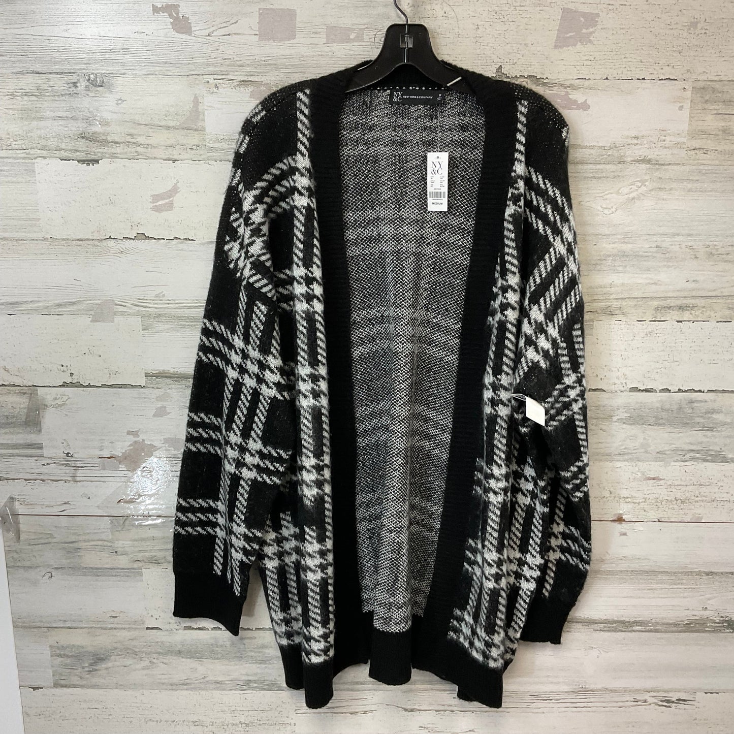 Sweater Cardigan By New York And Co In Black, Size: M