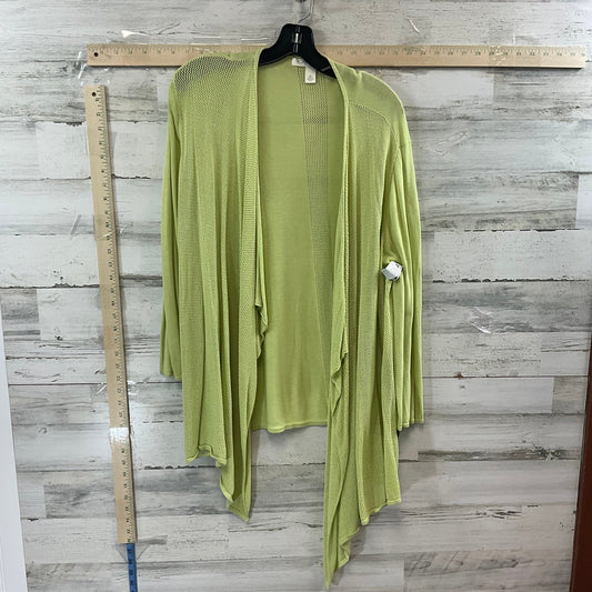 Green Cardigan Emaline, Size 3x