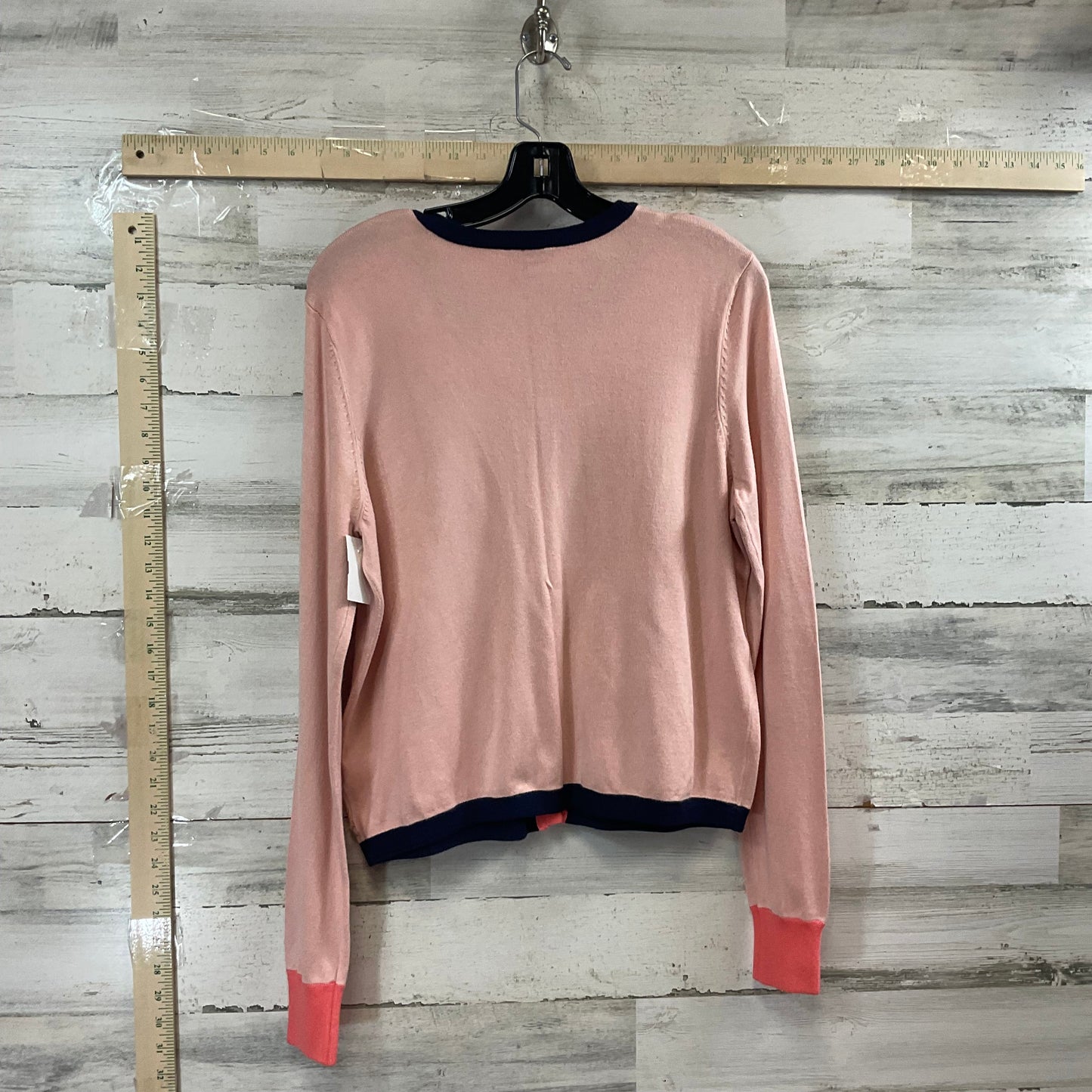 Sweater Cardigan By Target In Pink, Size: L