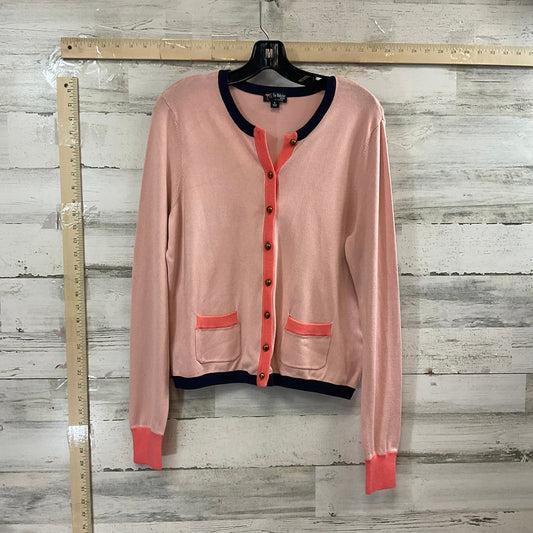 Sweater Cardigan By Target In Pink, Size: L