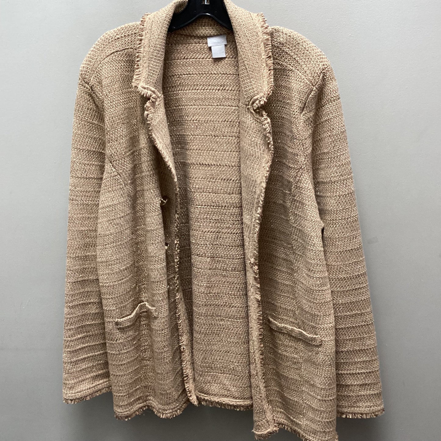 Jacket Other By Chicos In Brown, Size: 1x