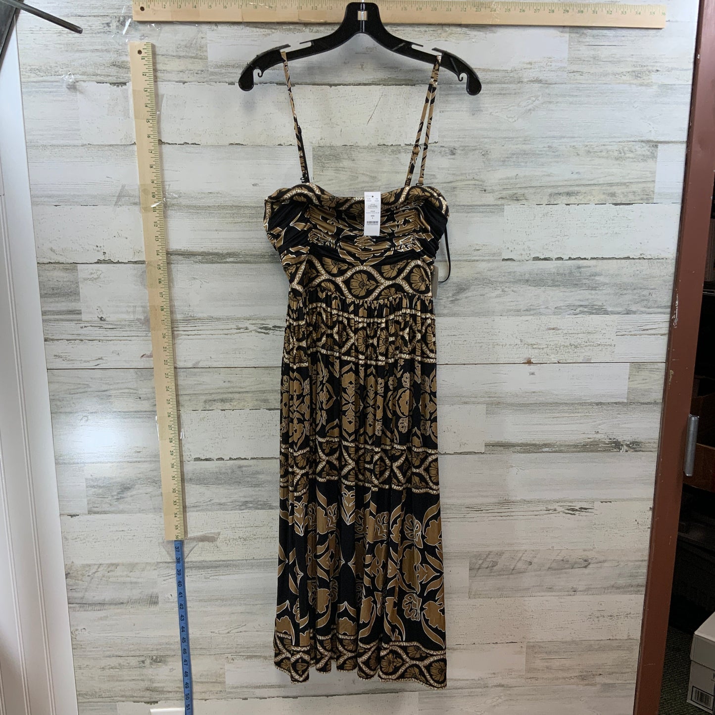 Black Dress Party Midi White House Black Market, Size S