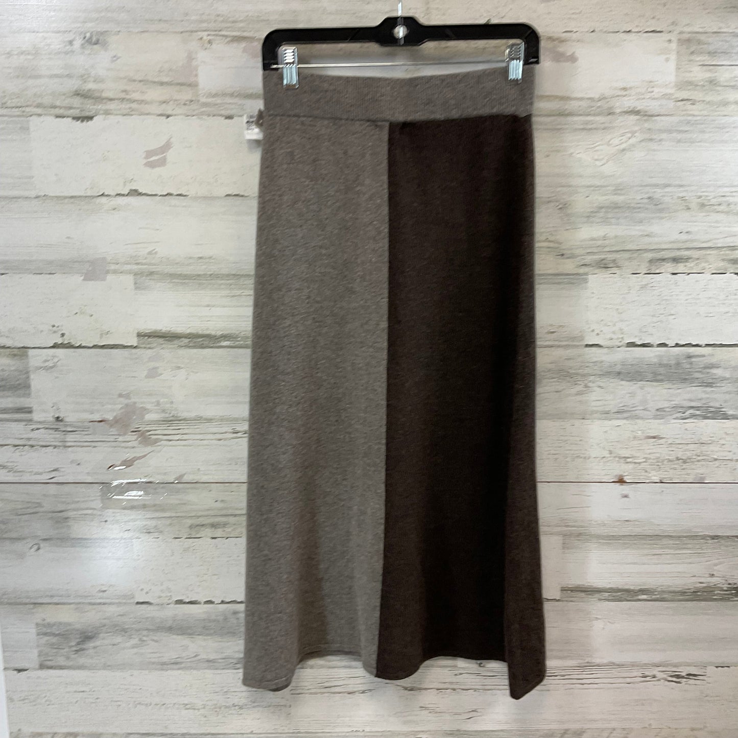 Skirt Midi By Halston In Brown, Size: S