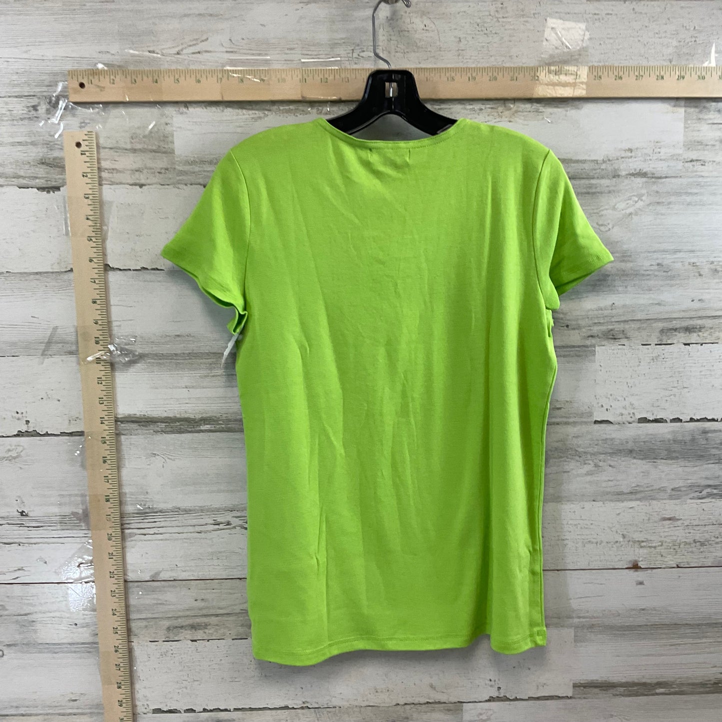 Green Top Short Sleeve American Living, Size L