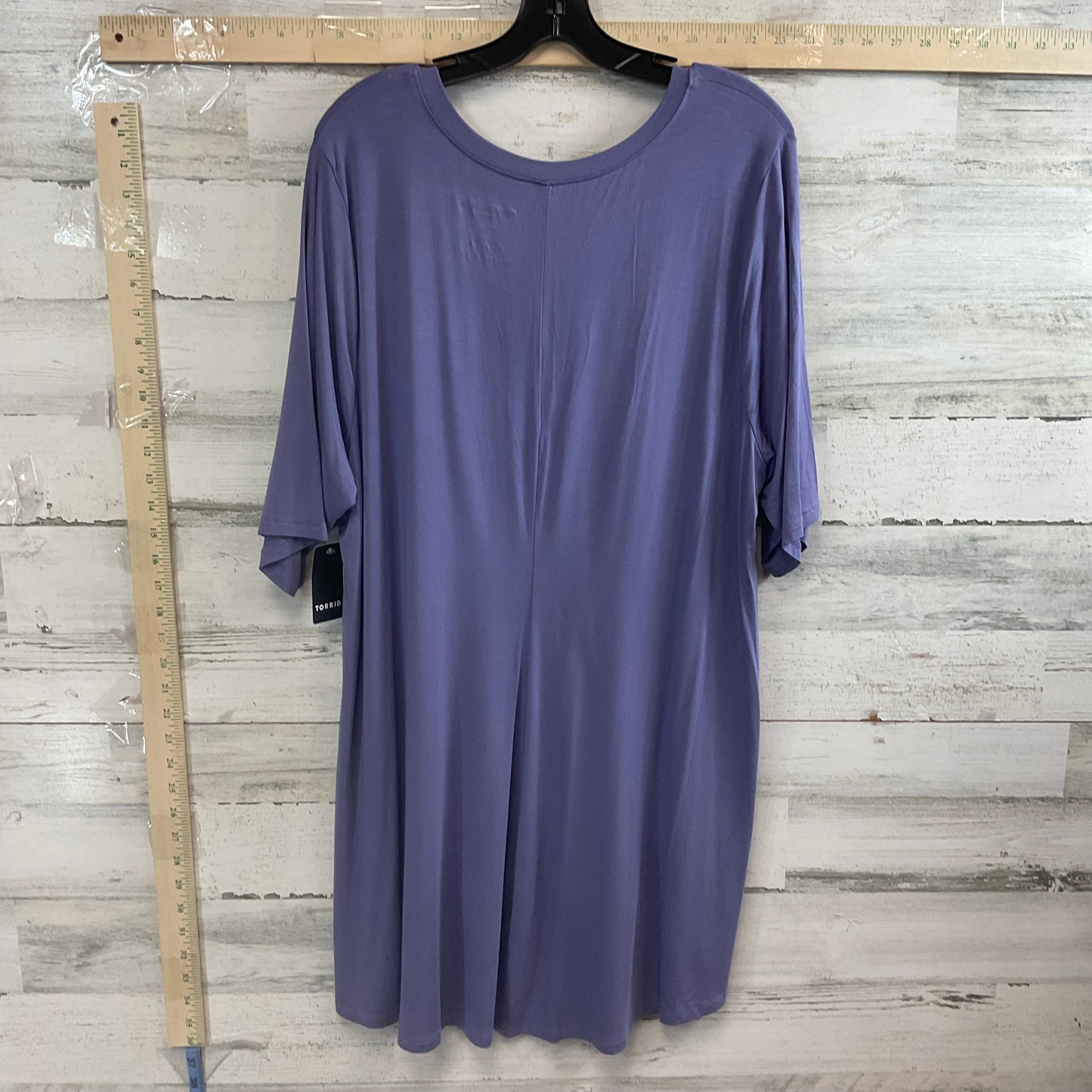 Purple Top Short Sleeve Torrid, Size 3x