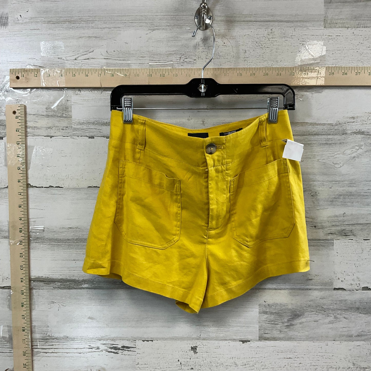 Yellow Shorts Maeve, Size 8