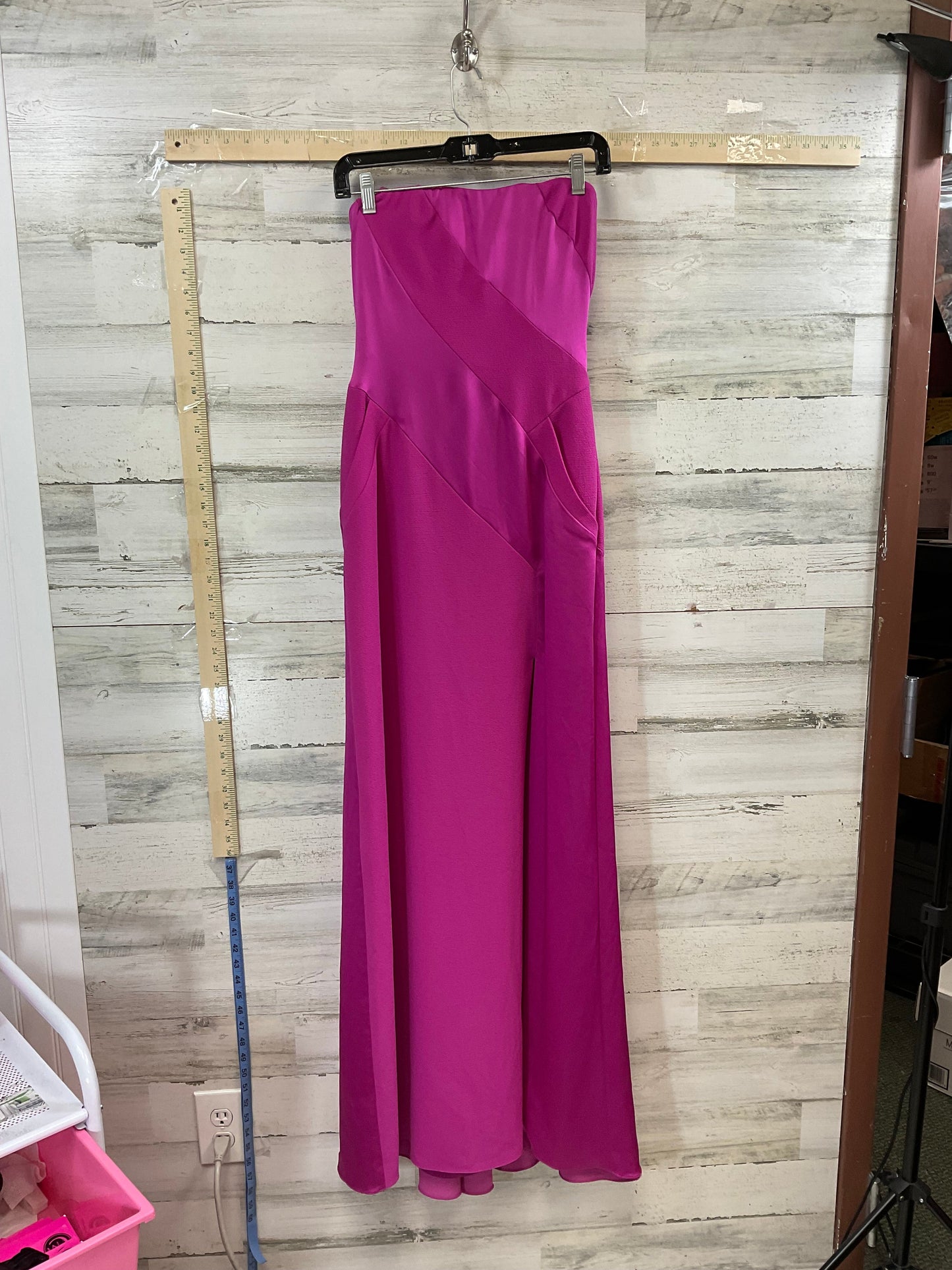 Pink Dress Party Long Bcbgmaxazria, Size S