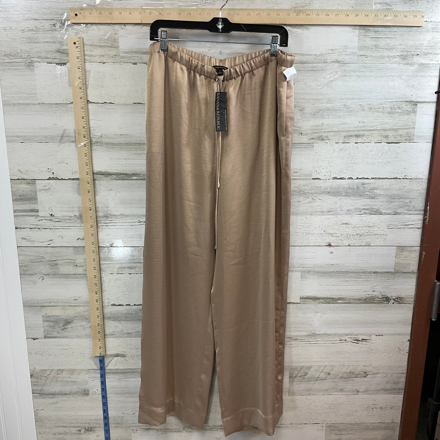 Gold Pants Dress Banana Republic, Size L