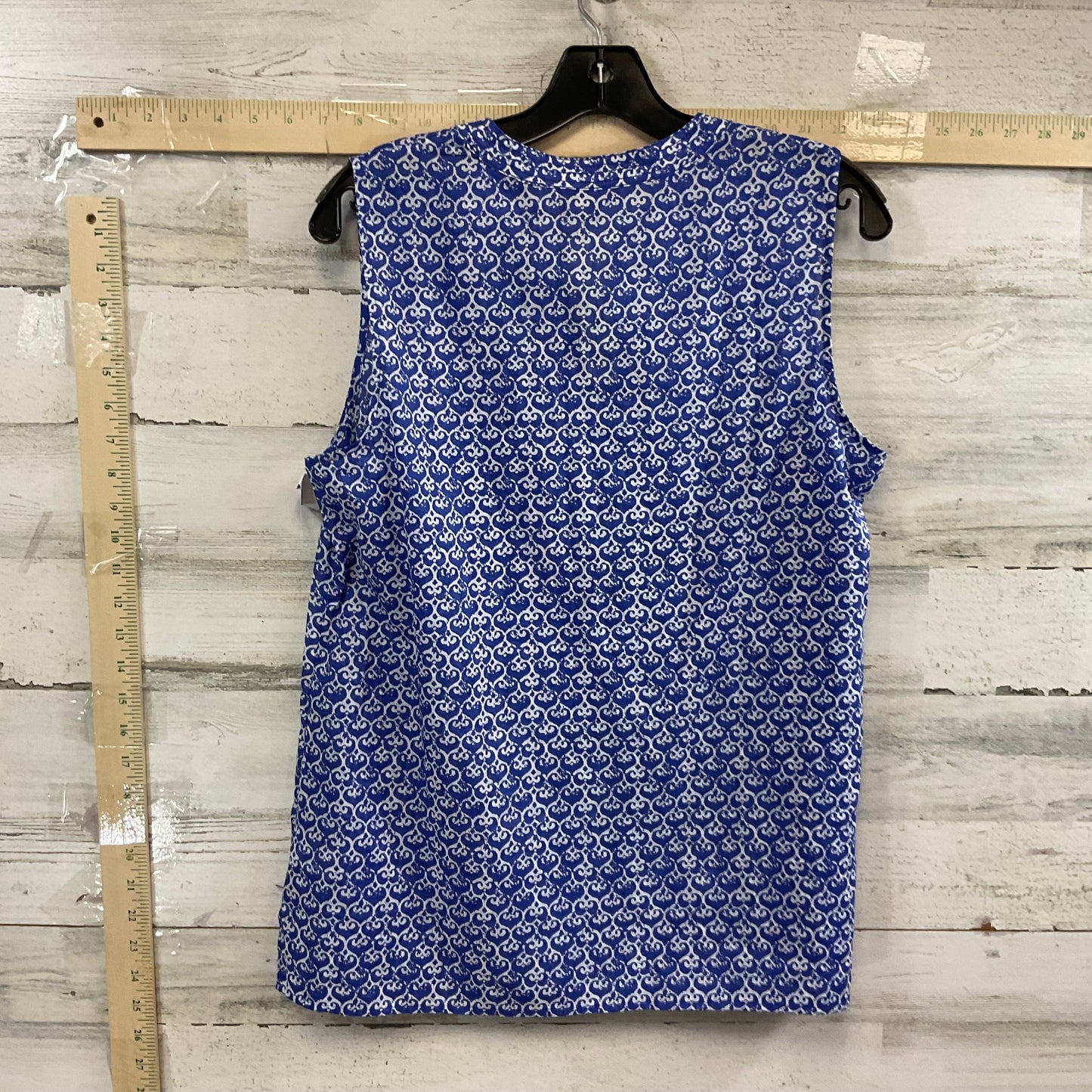 Blue Top Sleeveless Talbots, Size M