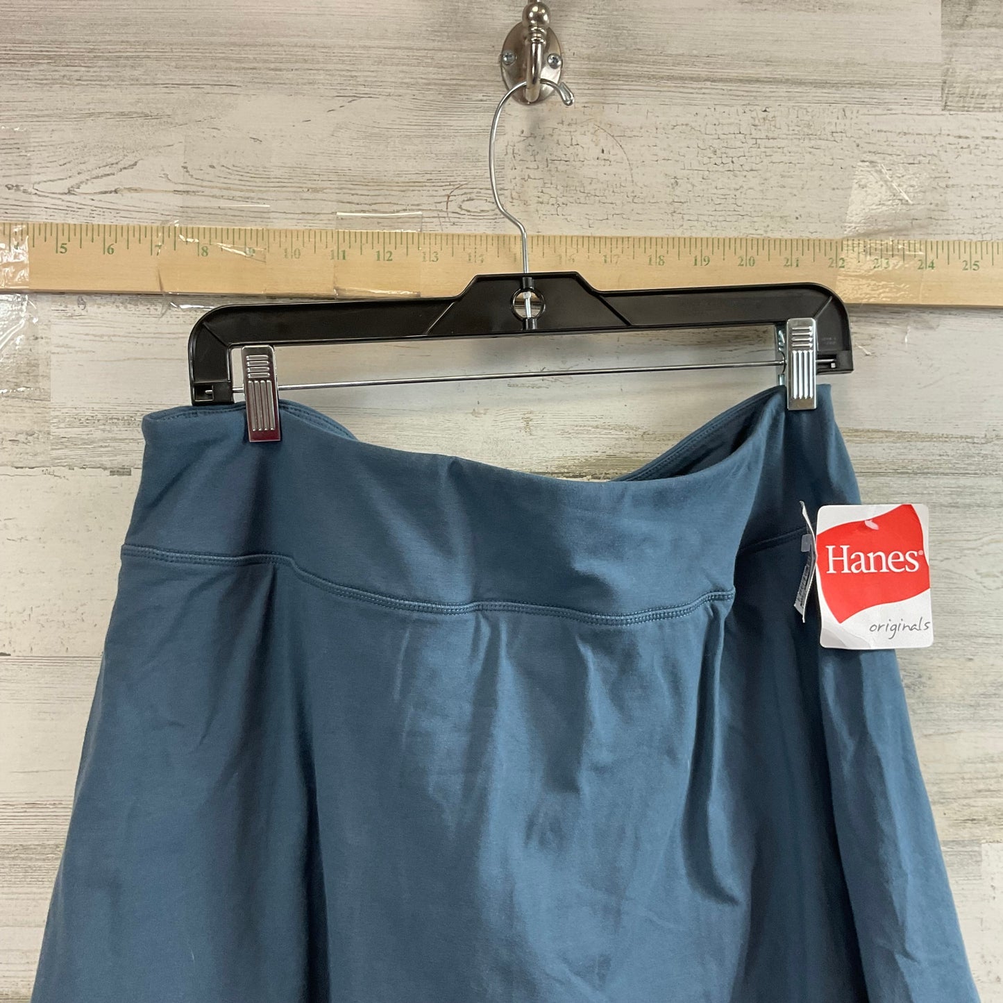 Skort By Hanes In Blue, Size: 2x