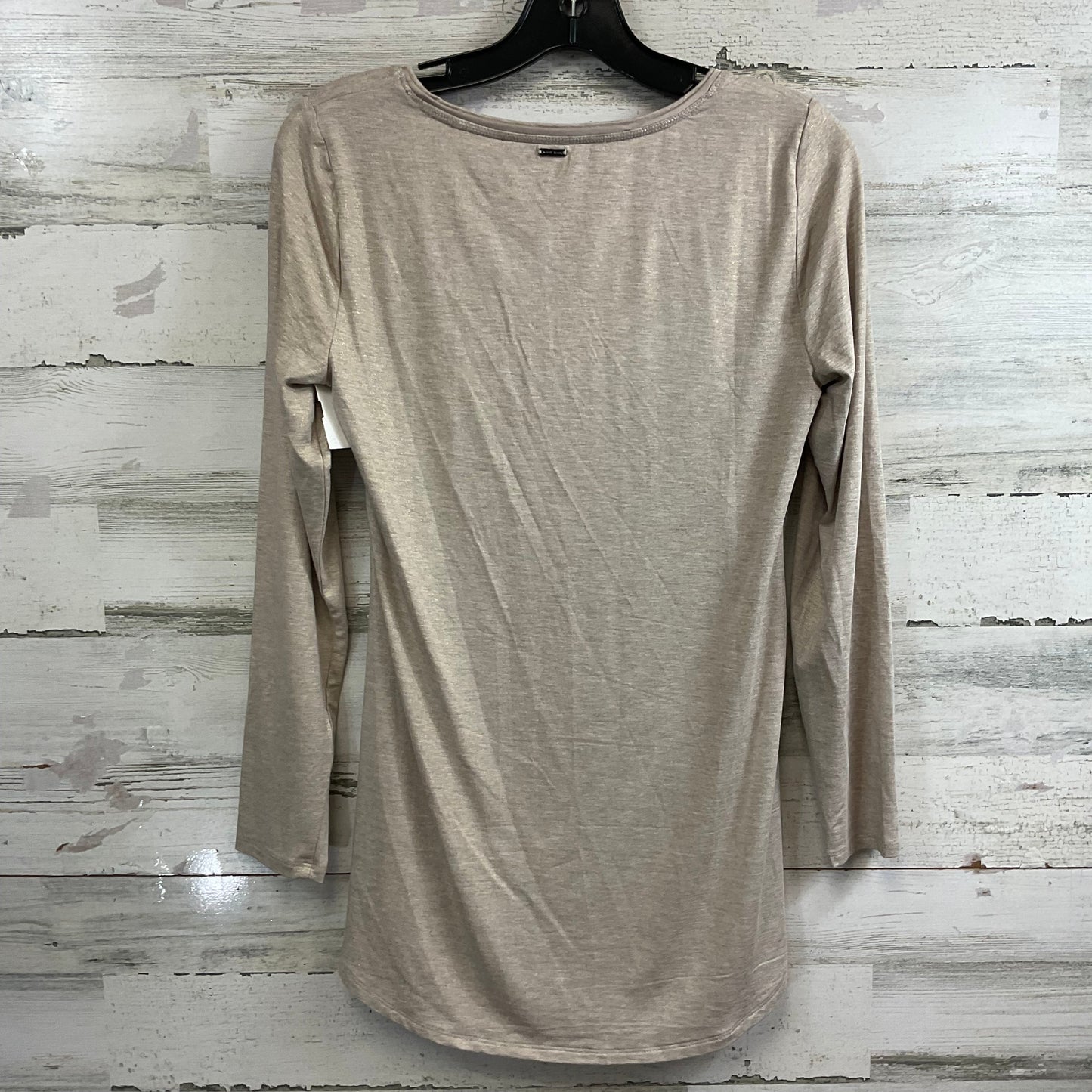 Top Long Sleeve By White House Black Market In Brown, Size: Xs