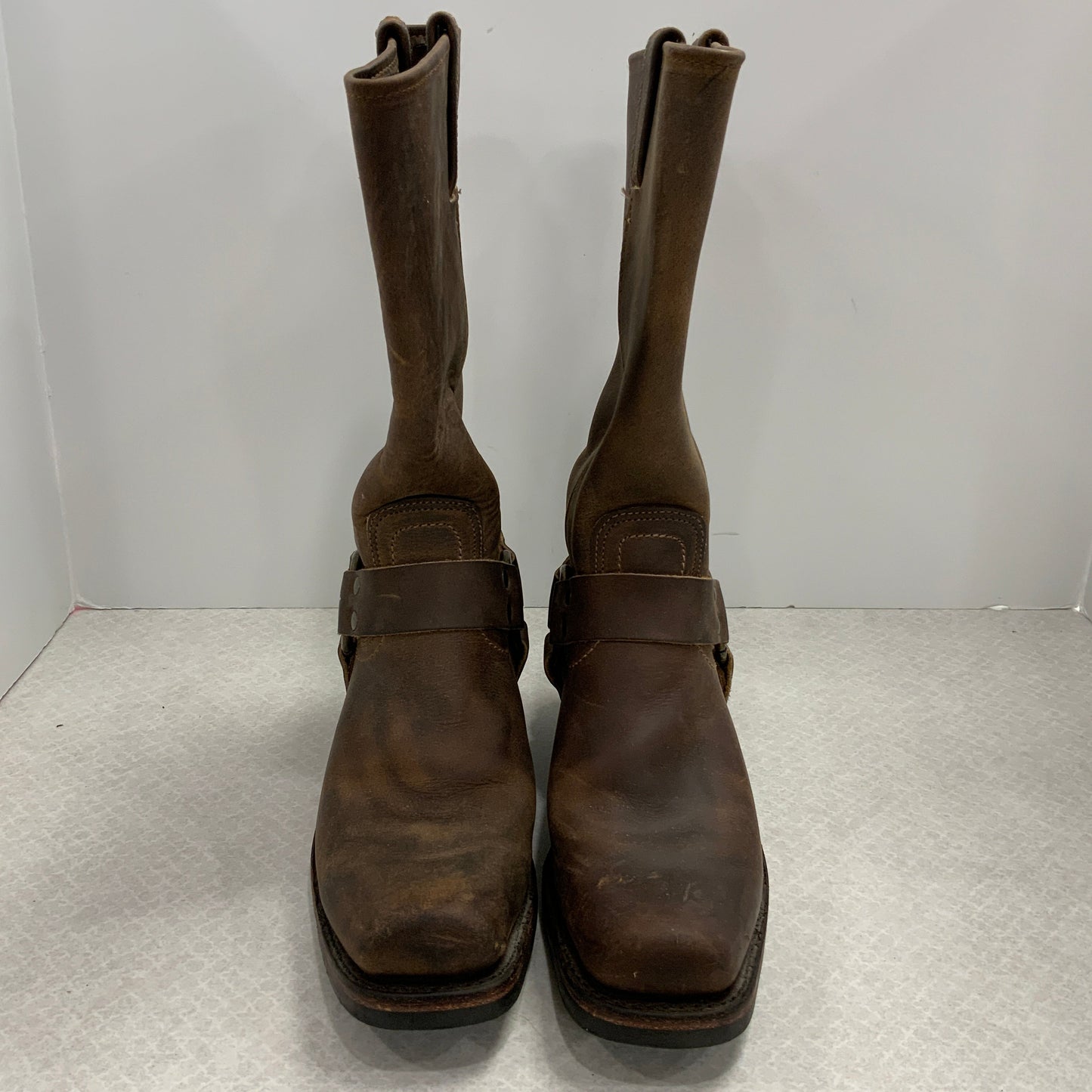 Boots Knee Flats By Frye In Brown, Size: 7.5