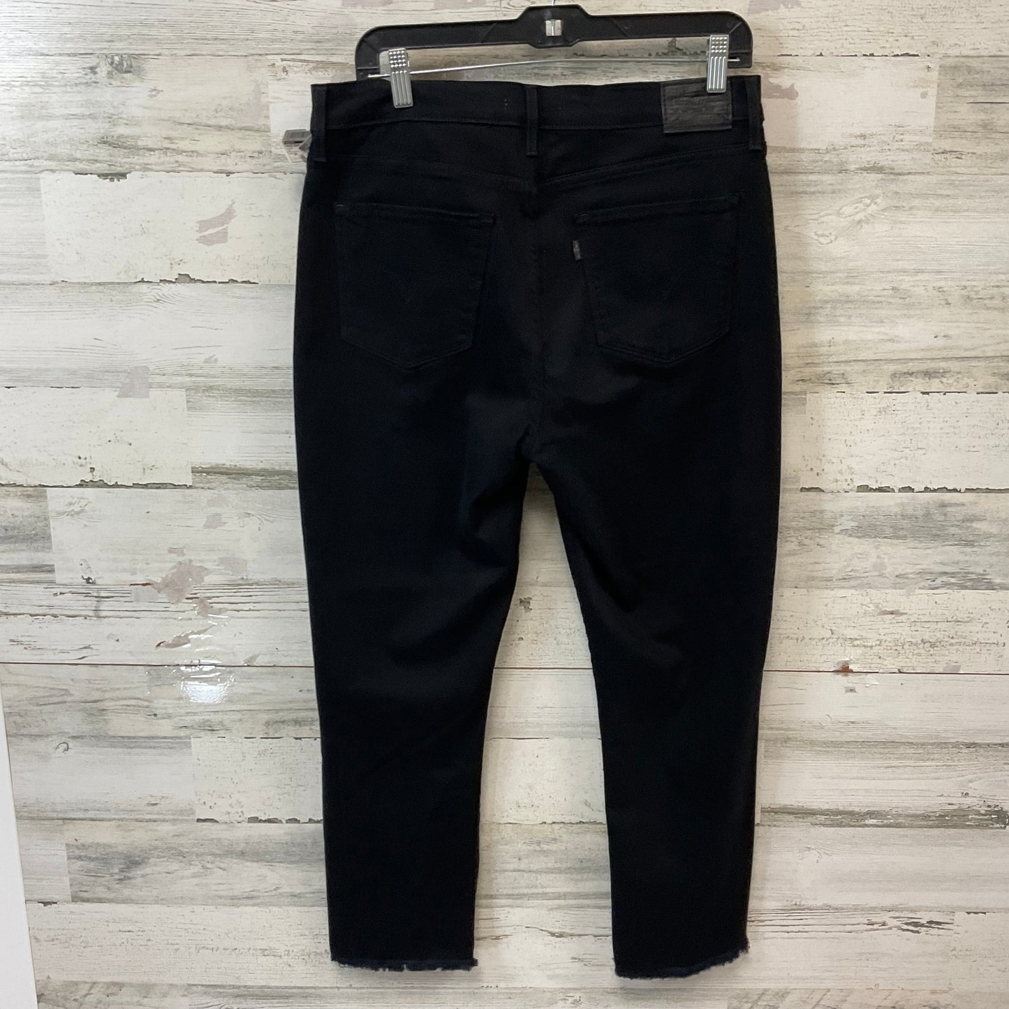 Pants Cropped By Levis In Black, Size: 14