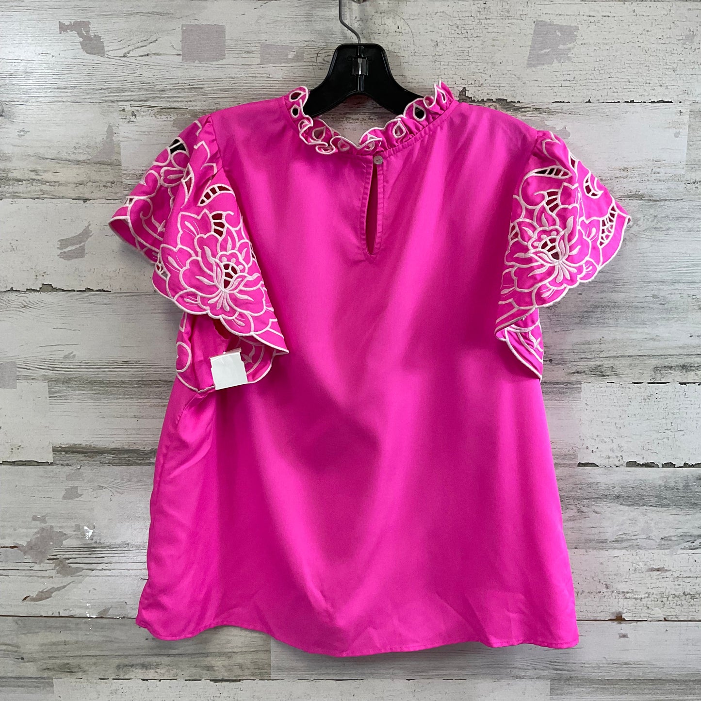 Top Short Sleeve By Jodifl In Pink, Size: S